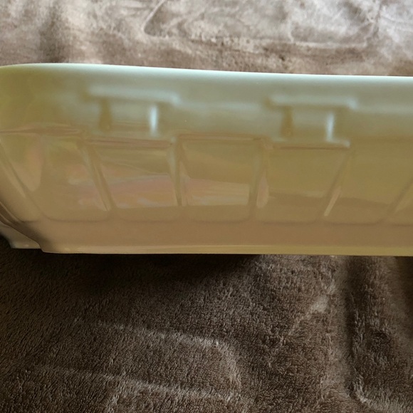 Elegant Longaberger White Divided Serving Dish - Picture 3 of 5